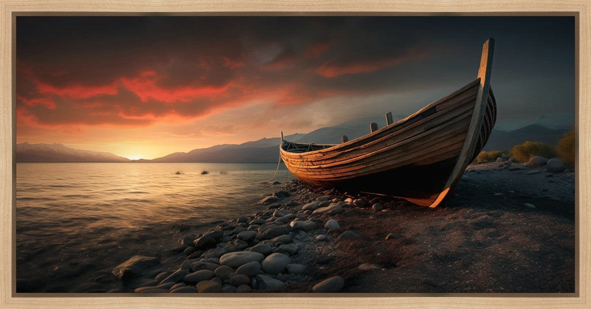 Fishers of Men Gallery Wrap Canvas - Religious Wall Art Decor for Home, Church & Office - Inspirational Christian Gift & Faith-Based Decor