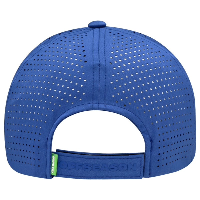 CCM Perforated Golf Cap - Breathable & Lightweight Collegiate Royal Hat for Men & Women - Perfect for Golfing, Running, and Outdoor Sports