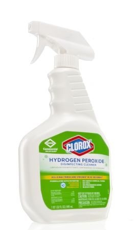 Clorox 30828 Disinfecting Cleaner - 32 oz Bottle | Kills 99.9% of Germs | EPA Registered | For Kitchen, Bathroom & High-Touch Surfaces | Safe for Most Hard Non-Porous Surfaces