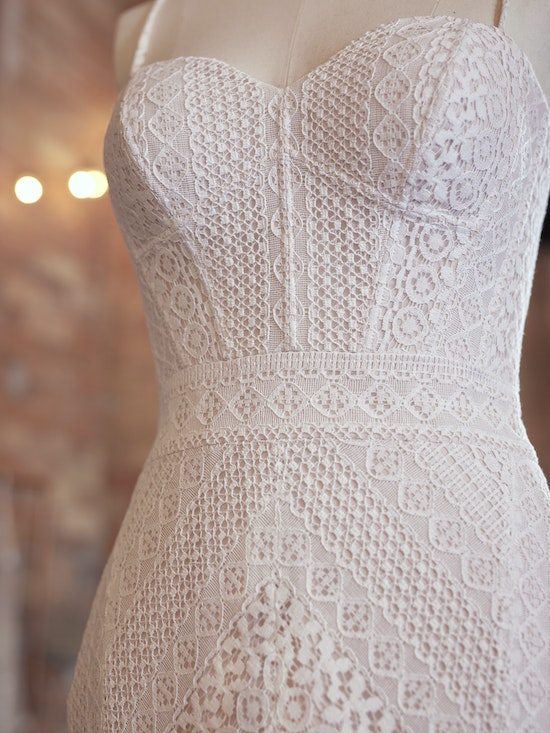 Maggie Sottero Dover Wedding Dress - Elegant Lace Bridal Gown for Church Ceremony & Formal Reception
