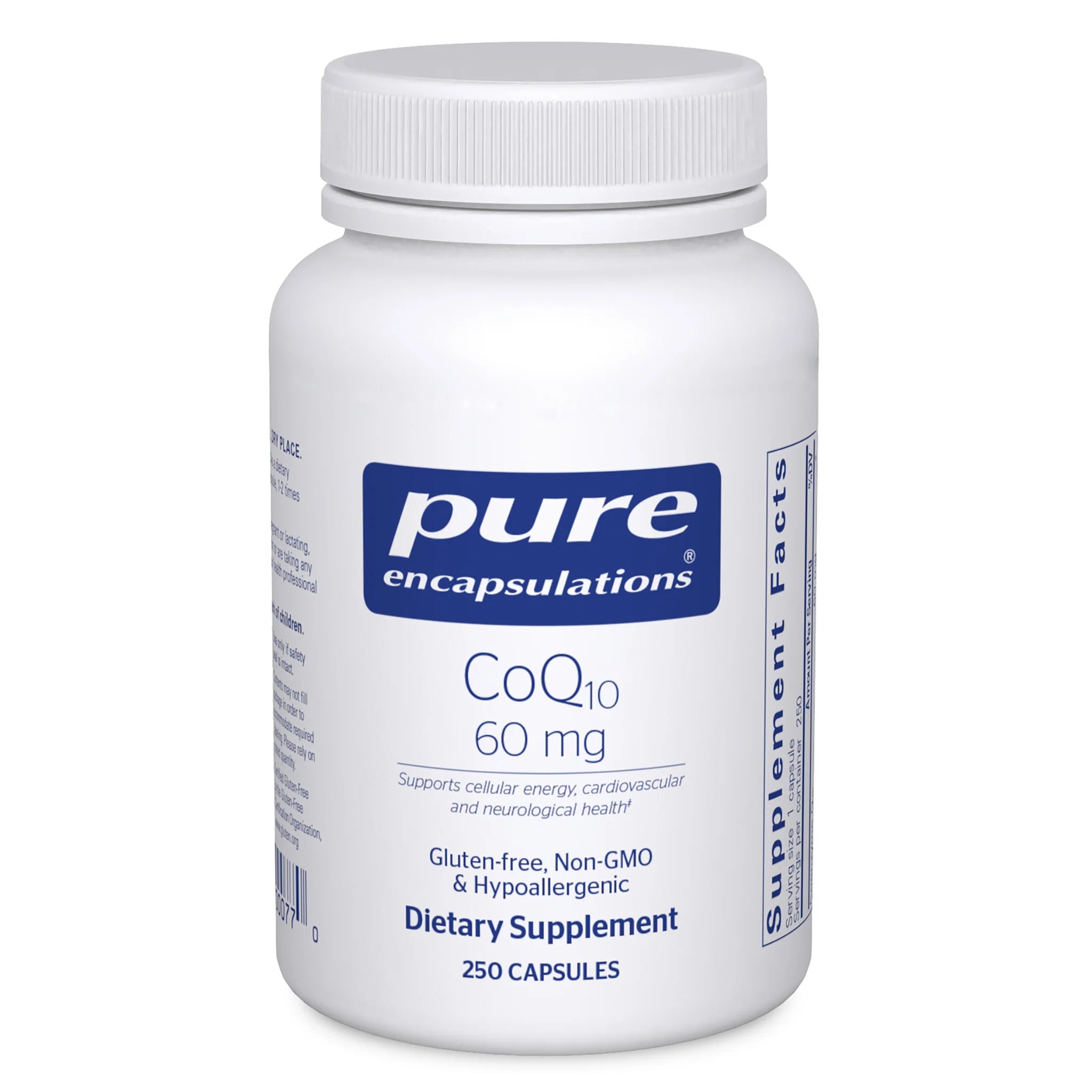 CoQ10 60mg 120 Capsules - Premium Ubiquinol Supplement for Heart Health, Energy & Antioxidant Support - Supports Cardiovascular Function & Cellular Energy Production (Great for Active Adults & Seniors)