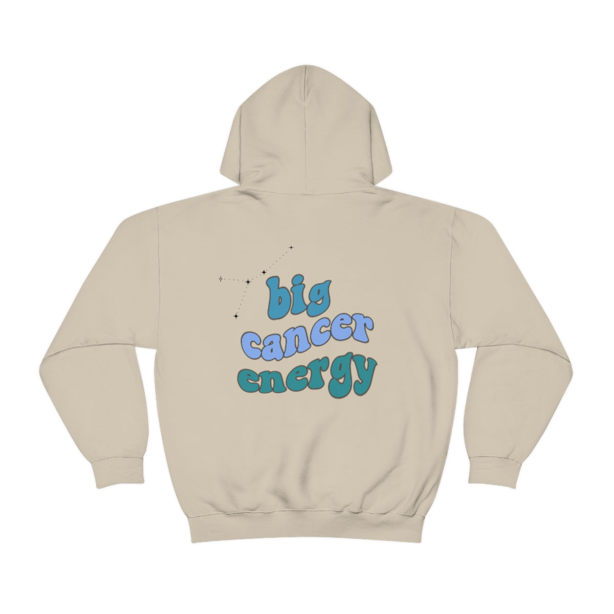 Cancer Zodiac Hoodie - Big Cancer Energy Sweatshirt for Astrology Lovers | Perfect Christmas Gift for Cancer Sign | Cozy Winter Wear & Birthday Present for Horoscope Enthusiasts