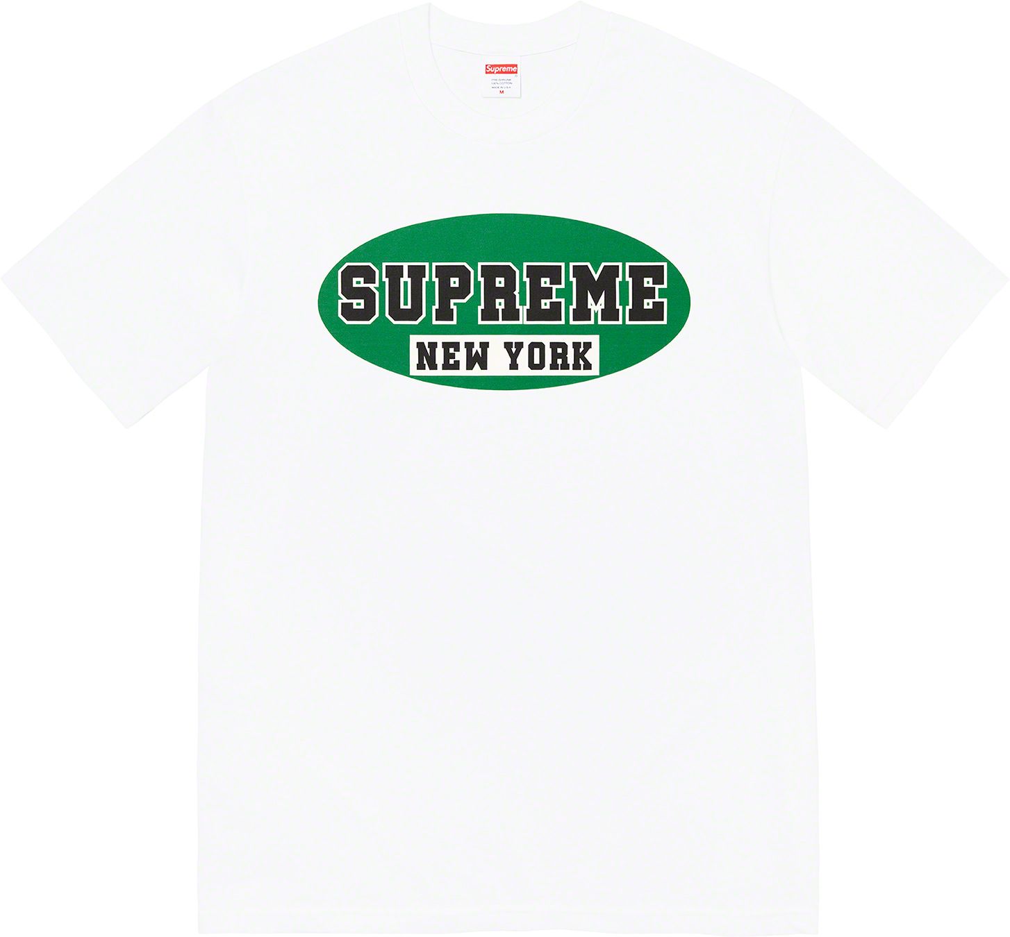 Supreme New York T-Shirt - White Cotton Streetwear Tee for Men & Women | Casual Wear, Urban Fashion, Street Style Outfits