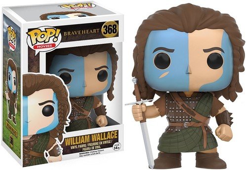 Funko POP Movies: Braveheart - William Wallace Collectible Action Figure | Limited Edition Vinyl Toy for Movie Fans, Gift for Collectors | Perfect for Display, Home Decor, and Pop Culture Enthusiasts