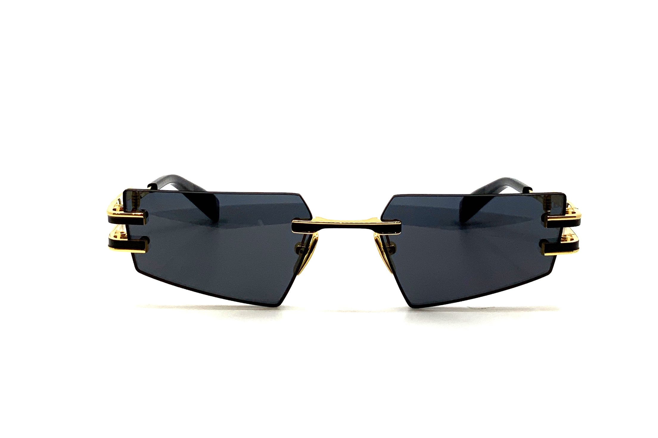 Balmain FIXE Gold and Black Hair Clip - Elegant Hair Accessory for Women, Perfect for Parties, Weddings, and Everyday Styling