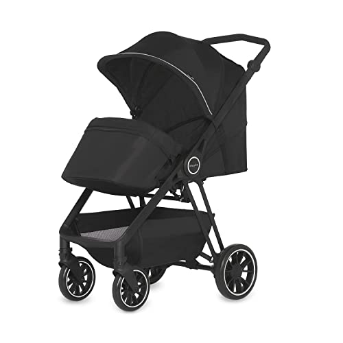 Dream On Me Strider Lightweight Compact Stroller for Toddlers - Black | Portable Travel Stroller for Infants & Babies | Perfect for Shopping, Travel & Daily Walks
