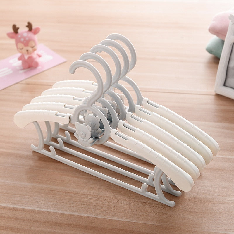 Baby Clothes Hangers - Durable Kids Closet Organizers & Space-Saving Drying Racks for Nursery & Toddler Room Organization | Perfect for Baby Shower Gifts & Children's Wardrobe Storage