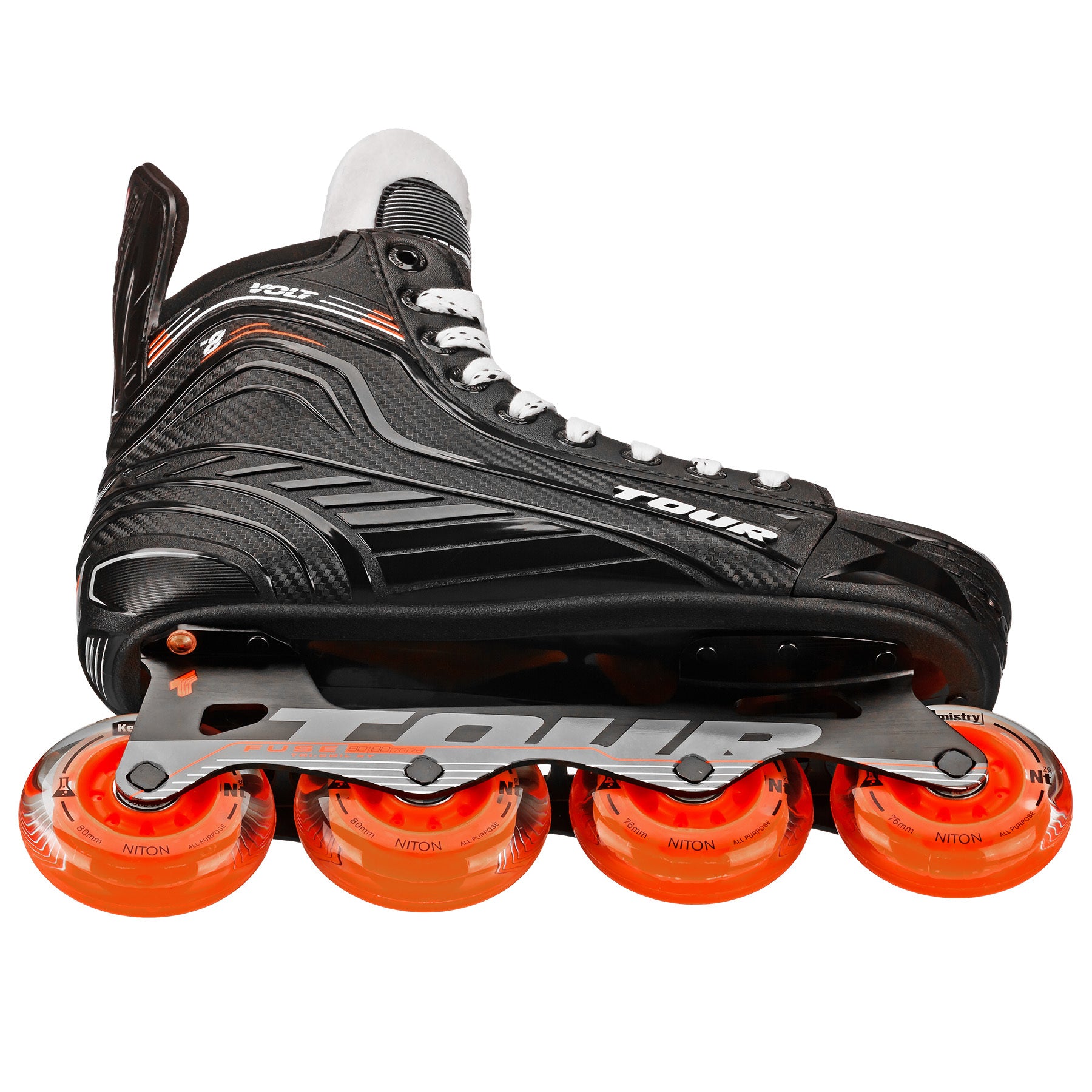 Volt KV8 Roller Hockey Skates for Men & Women - High-Performance Inline Skates for Speed & Agility - Perfect for Street Hockey, Rink Games & Outdoor Training