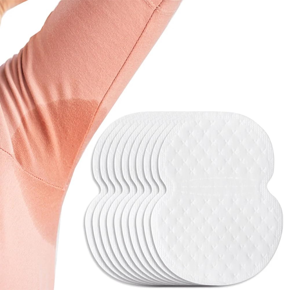 Disposable Underarm Sweat Pads - 100PCS Invisible Armpit Guards for Clothing, Comfortable & Odorless Dress Shields - Perfect for Business Attire, Formal Wear & Active Lifestyle