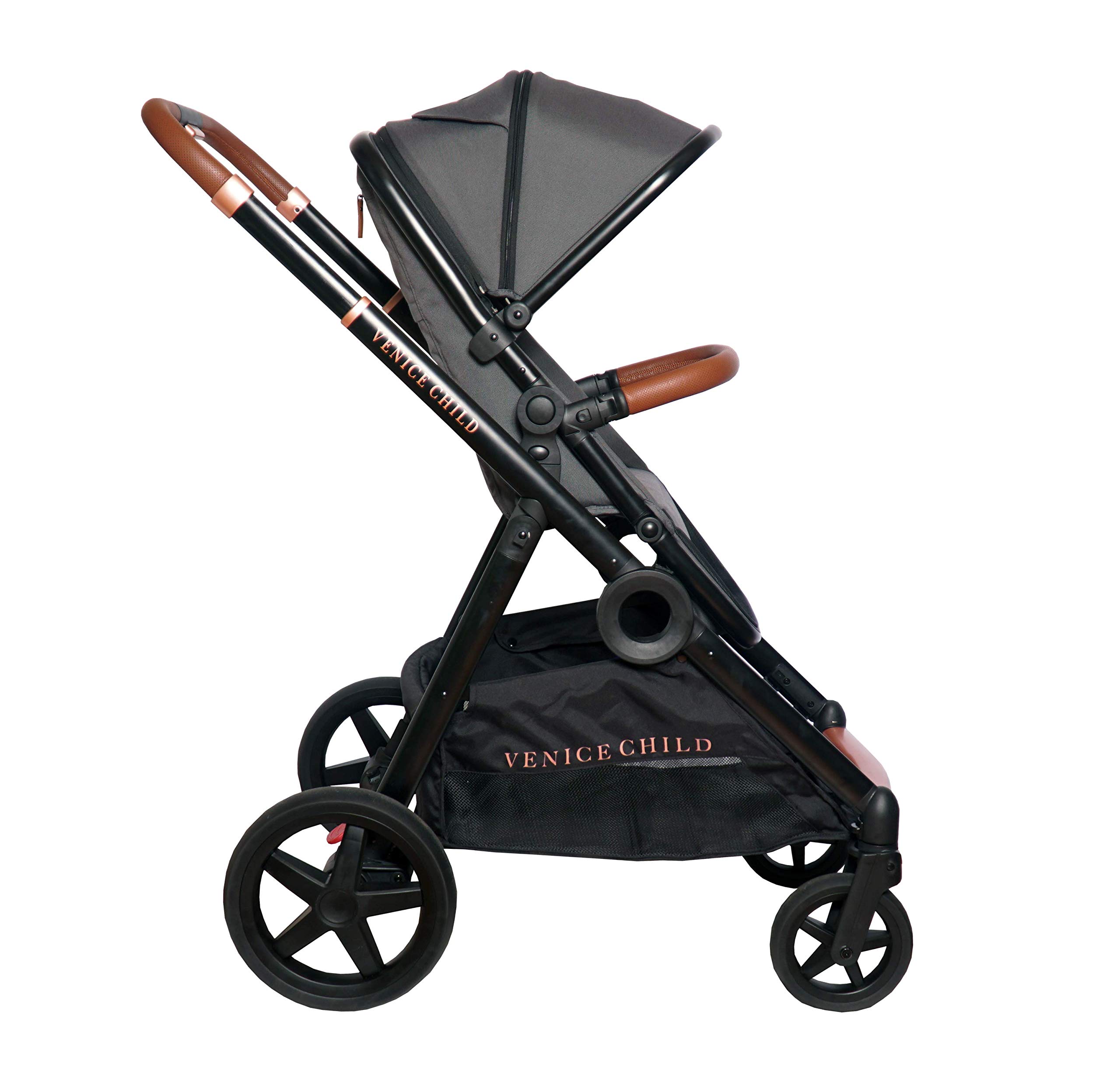 Venice Child Maverick Stroller System - Lightweight Travel Stroller for Toddlers & Infants | Perfect for City Walks, Shopping & Air Travel