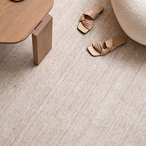 Natural Travertine Floor Rug - Buff Color 200cm x 300cm (6.6ft x 9.8ft) Stone Rug for Living Room, Bedroom & Outdoor Patio Decor