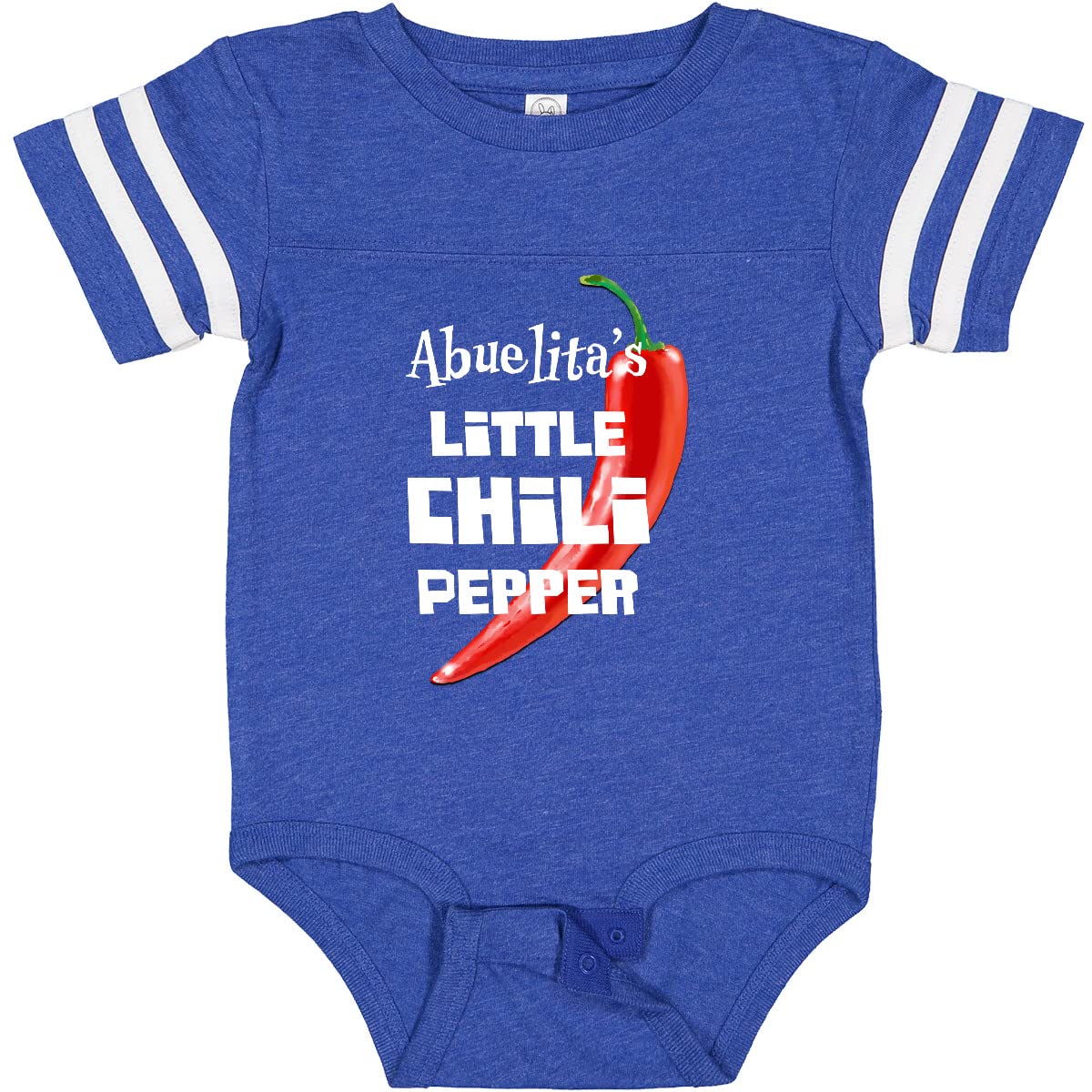 Inktastic Abuelita's Little Chili Pepper Baby Bodysuit - Cute Hispanic-Themed Infant Onesie for Holidays, Family Photos & Cultural Celebrations