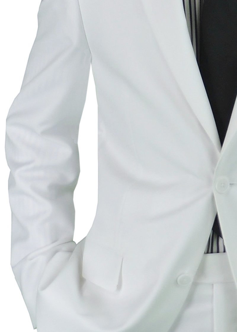 Premium GN Men's Two-Button Slim Fit Suit Set - Modern Business Jacket & Dress Pants for Weddings, Office & Formal Events | Professional Tailored Suit for Men