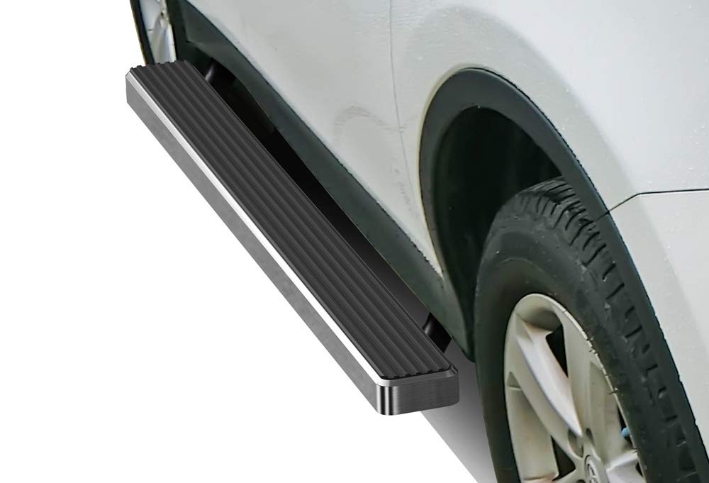 APS Premium 4in Running Boards for Toyota RAV4 2013-2015 | Side Steps Nerf Bars | Off-Road Accessories for SUV Truck | Easy Installation & Durable Aluminum Construction