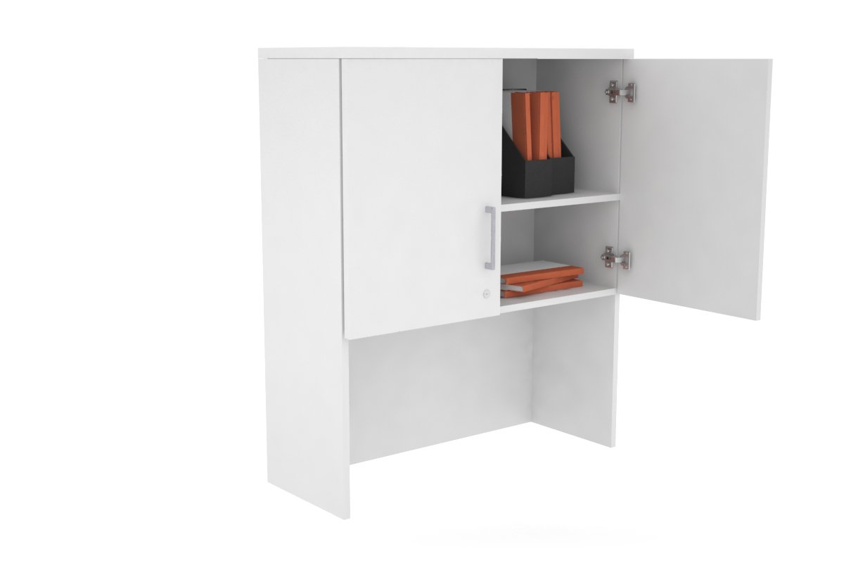 Open Hutch with Shelves and Small Doors - 31.5