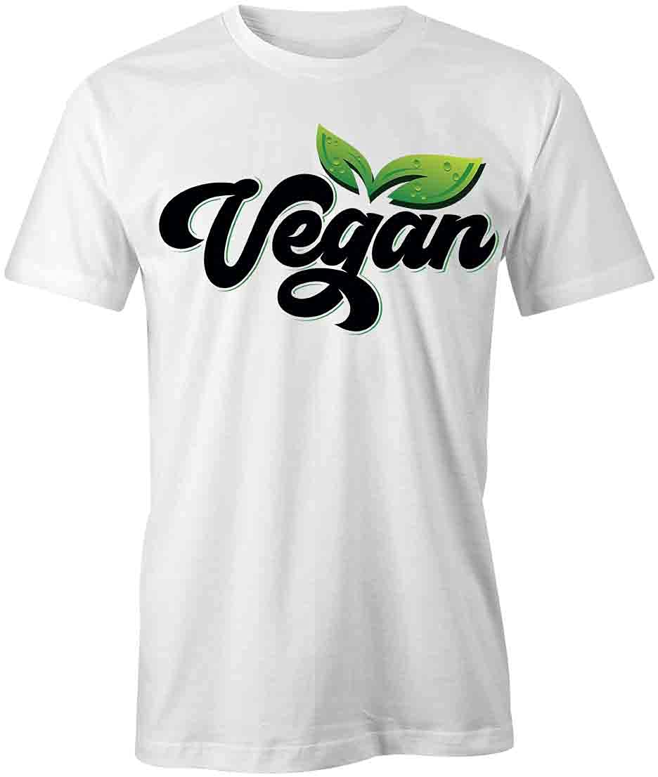 Vegan T-Shirt for Women & Men | Organic Cotton White Graphic Tee with Printed Designs | Perfect for Casual Wear, Animal Rights Events & Eco-Friendly Outfits