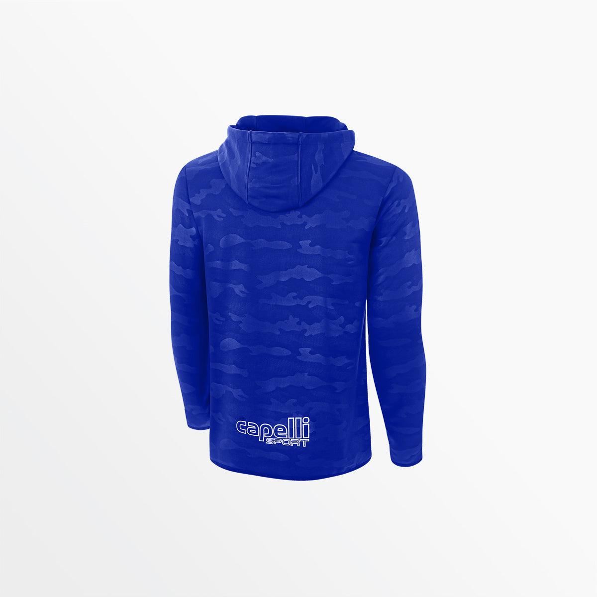 Youth Basics Camo Embossed Hoodie for Teens - Cozy Pullover Sweatshirt for School, Streetwear & Casual Outfits