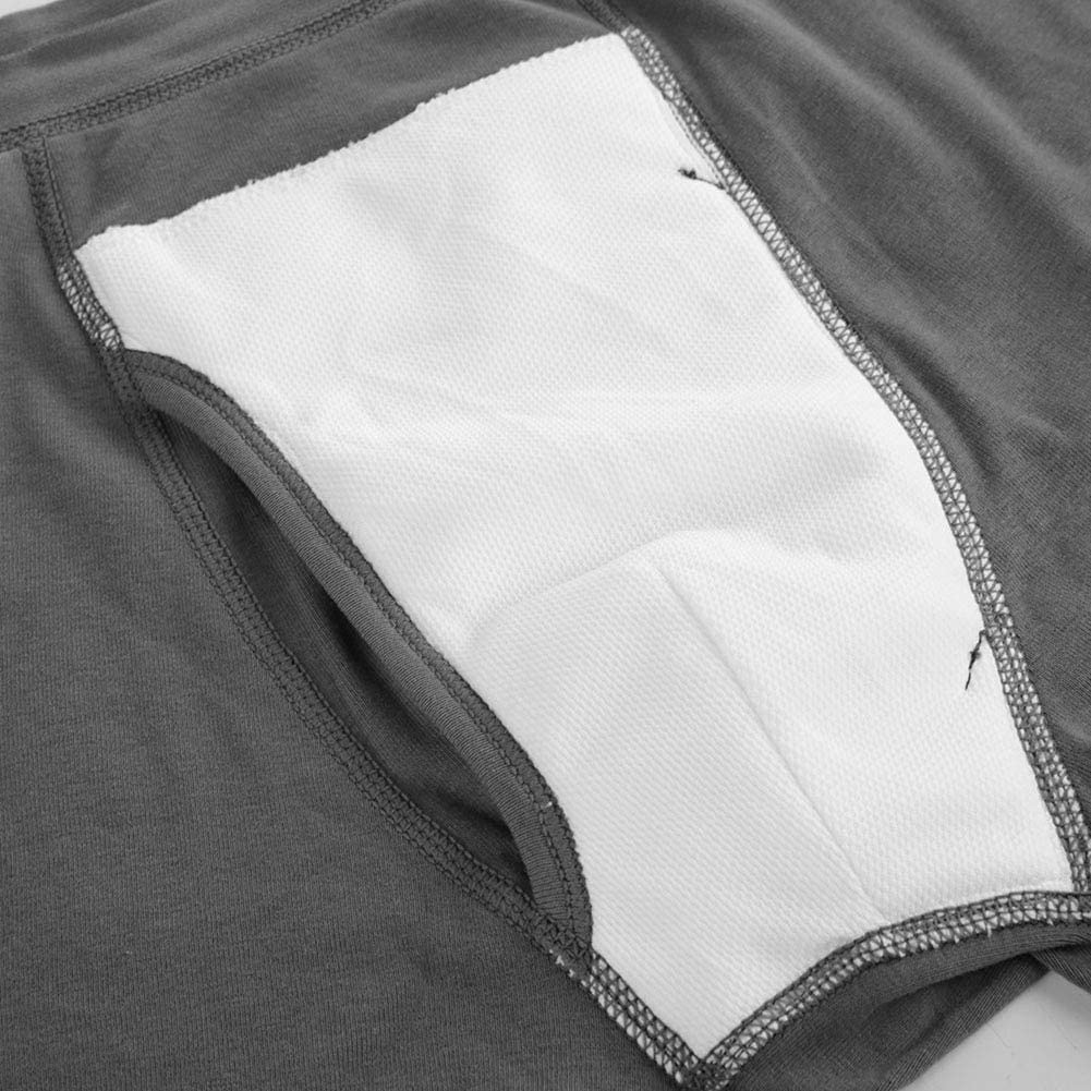 Men's Incontinence Underwear - Washable & Reusable Briefs for Bladder Control, Regular Absorbency (4-Pack) - Ideal for Active Lifestyles, Travel & Nighttime Protection