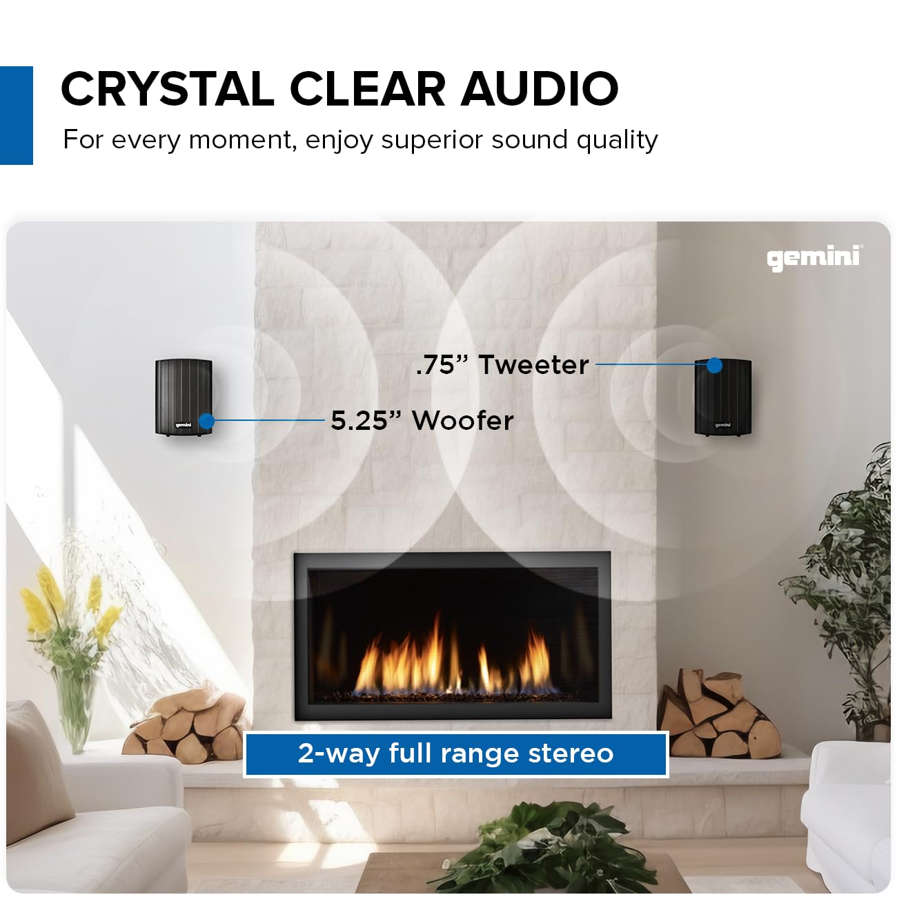 Gemini Sound GHSI-W525BT 5.25