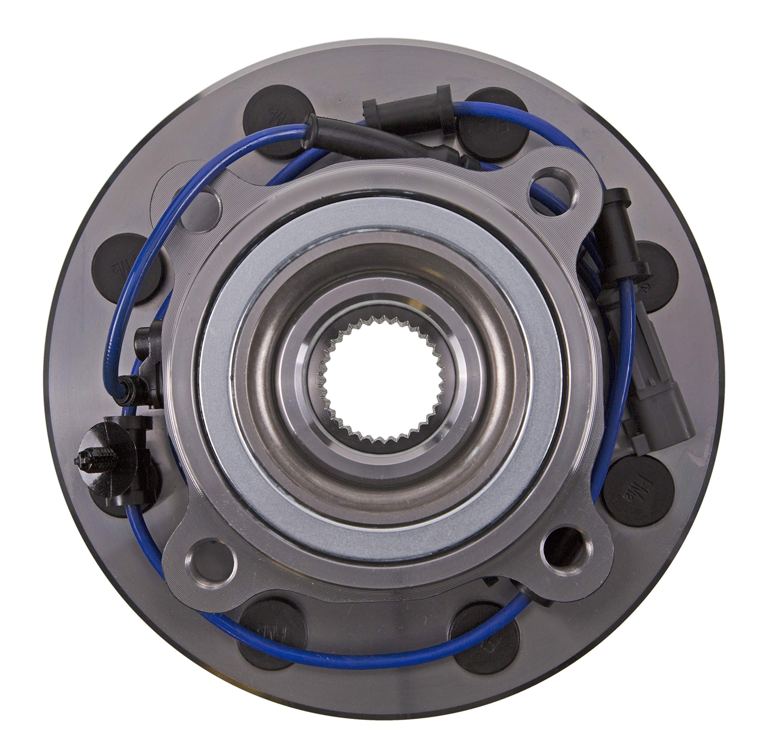 MOOG 515101 Wheel Bearing and Hub Assembly Replacement for 2003-2018 Dodge Ram 2500 3500 - Front Driver & Passenger Side - Heavy Duty Truck Parts for Off-Road & Towing