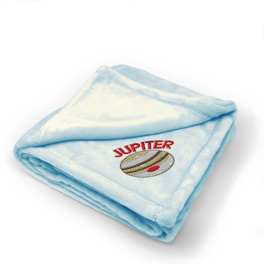 Custom Embroidered Baby Blankets for Boys & Girls - Soft Nursery Bedding Set with Personalized Designs | Perfect for Cribs, Strollers & Gift Giving