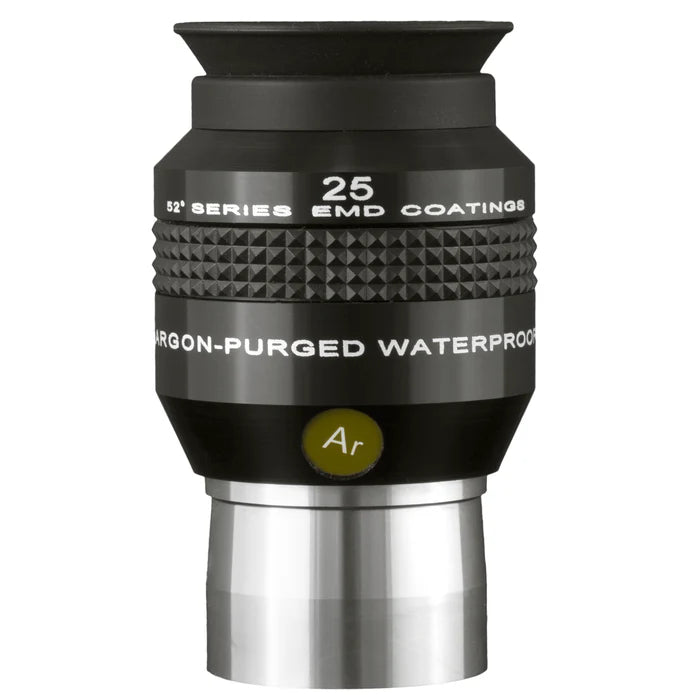 Explore Scientific 52° Series 25mm Waterproof Eyepiece - High Quality Telescope Lens for Astronomy, Stargazing & Outdoor Observation - Perfect for Backyard Viewing, Camping & Night Sky Exploration