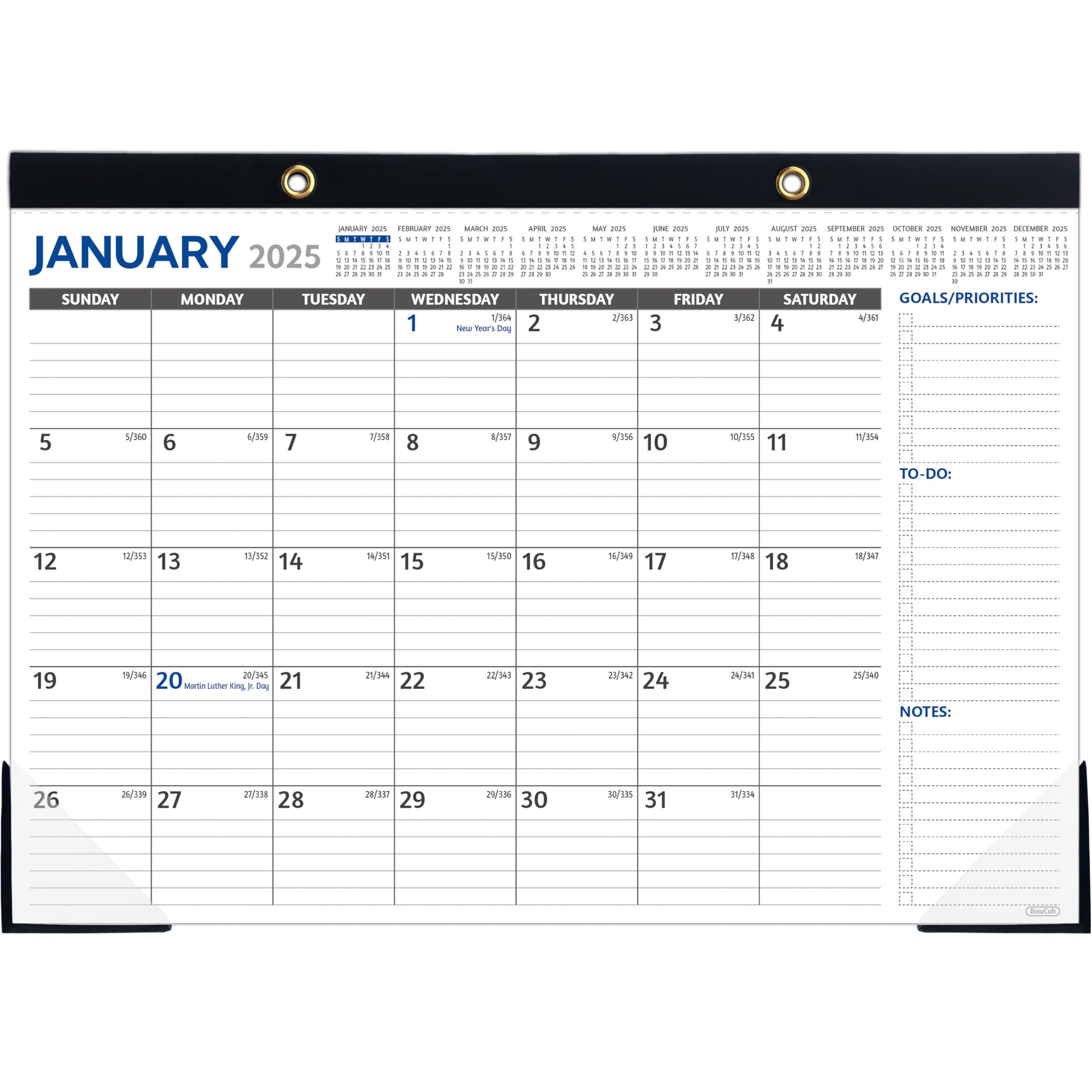 2025-2026 Large Desk Calendar (17
