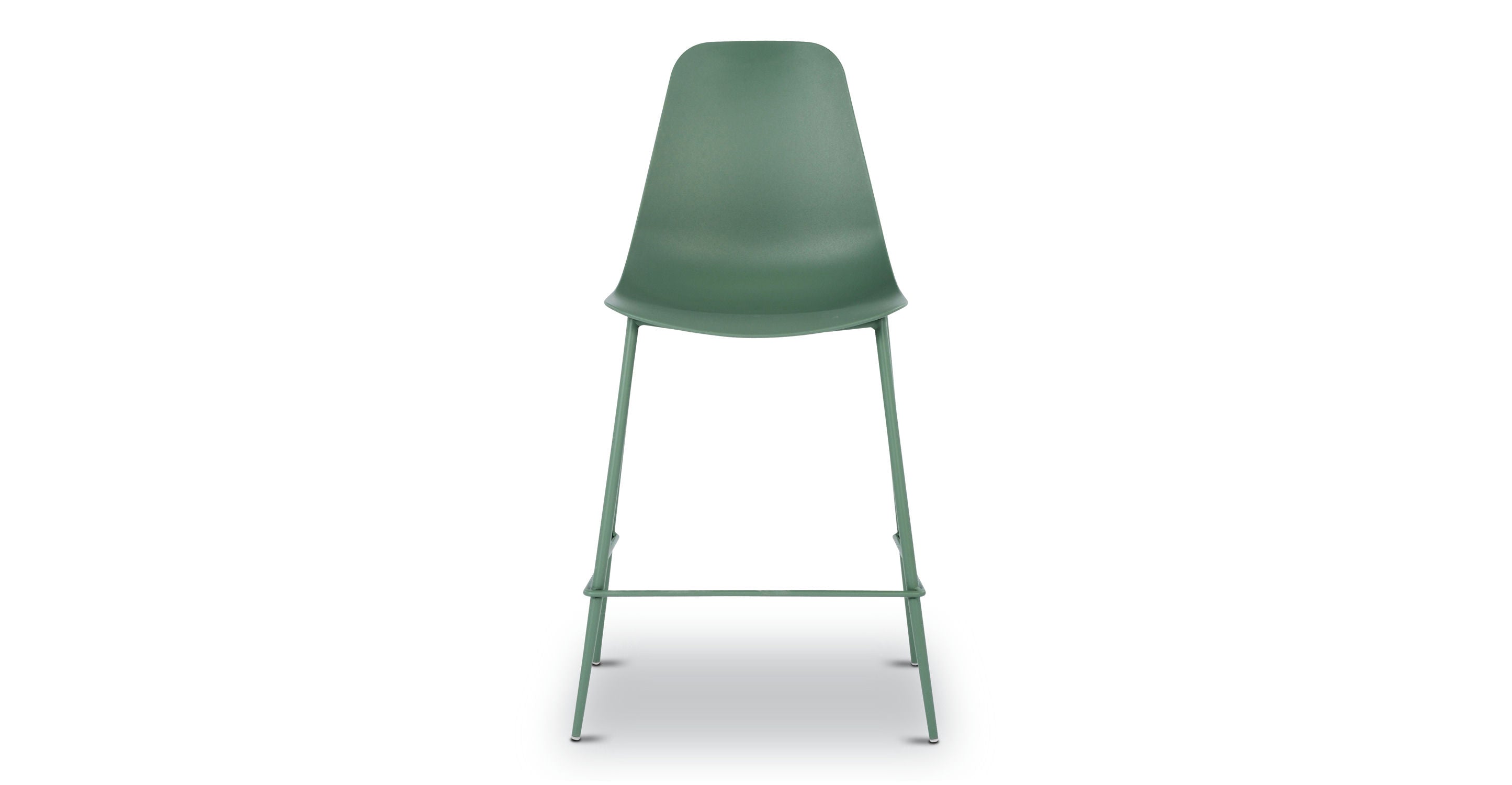 Isla Counter Height Stool - Adjustable Bar Stool with Backrest, Modern Kitchen Island Stool for Dining & Breakfast Nook, Perfect for Home, Cafe & Restaurant Use