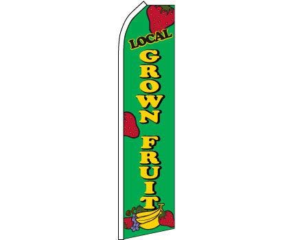 OnPoint Wares Premium Local Grown Fruit King Flag - 10 Pack (Hardware Not Included) - Perfect for Farmers Markets, Garden Decor & Agricultural Events