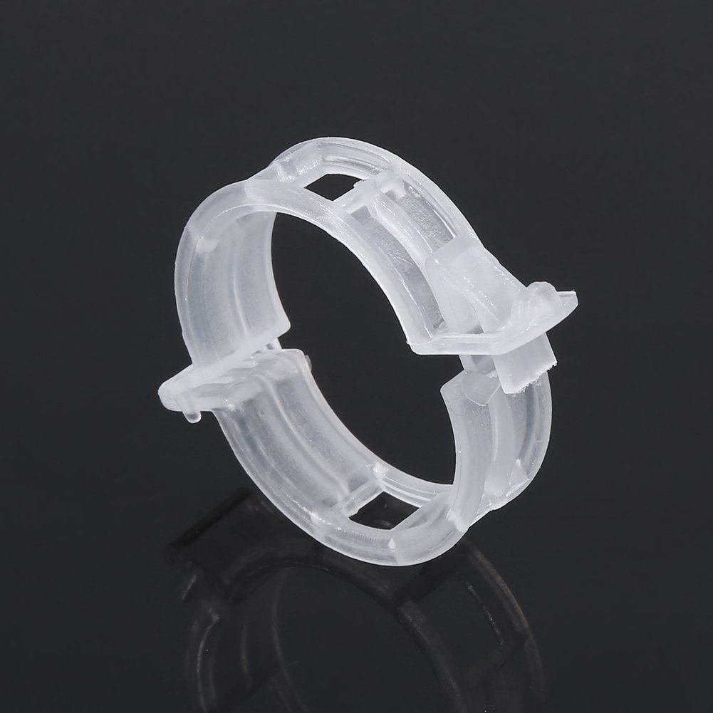 100pcs Plant Grafting Clips - Strong Plastic Vine Clamps for Tomato, Orchid, Flower & Vegetable Support - Perfect for Vertical Growth in Gardens, Greenhouses & Indoor Plant Care