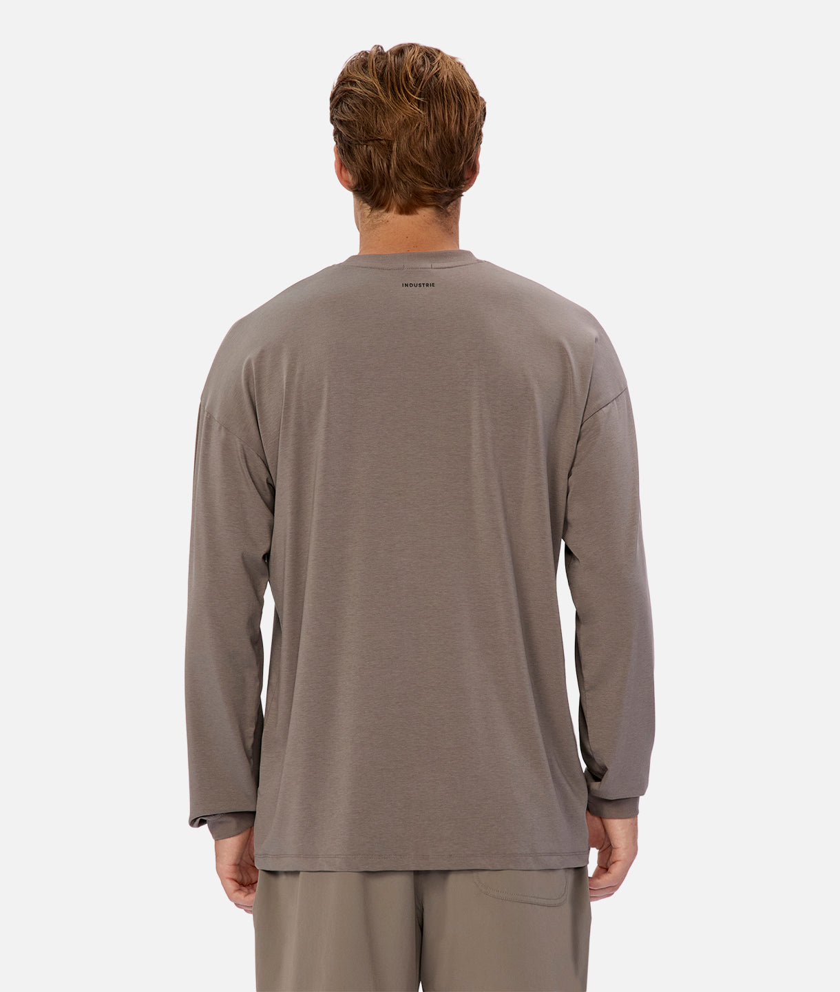 The Freeman Long Sleeve T-Shirt in Basil Green | Comfortable & Stylish Casual Wear for Men | Perfect for Outdoor Activities & Everyday Use