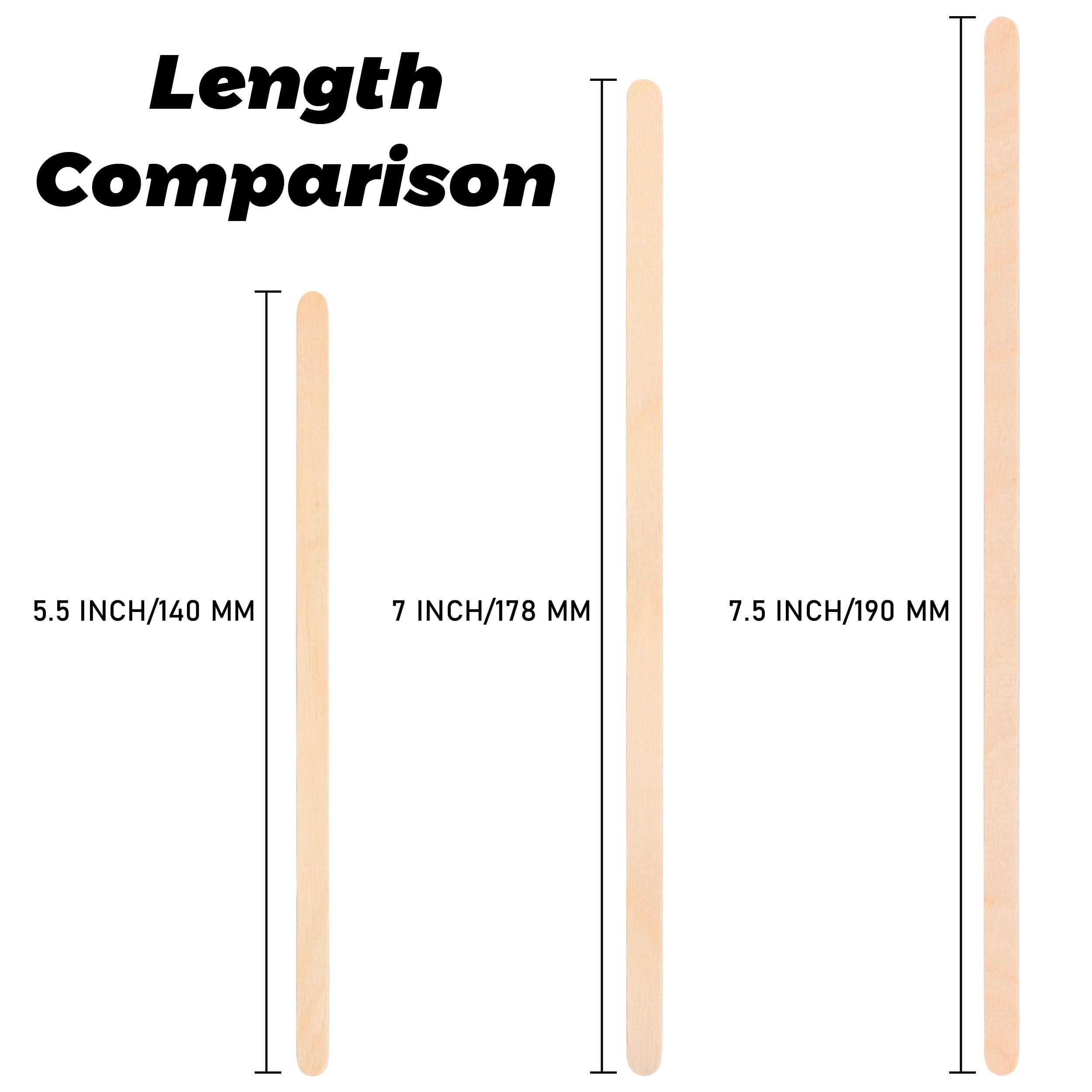 ANTETOK 5.5 Inch Wooden Coffee Stirrers - 1000pcs Disposable Birch Wood Stir Sticks for Coffee, Tea & Beverages | Eco-Friendly Swizzle Sticks for Coffee Shops, Offices & Home Use | Perfect Coffee Bar Accessories