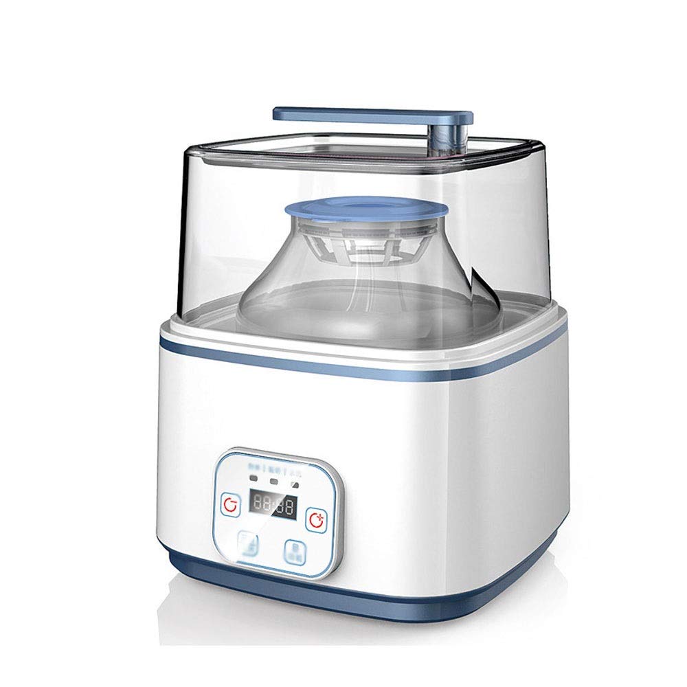 Electric Automatic Yogurt Maker Machine with Glass Jar & Bear Lid - DIY Yogurt, Fermenting, Pickle Supplies for Healthy Homemade Snacks - Perfect for Kitchen, Breakfast & Meal Prep
