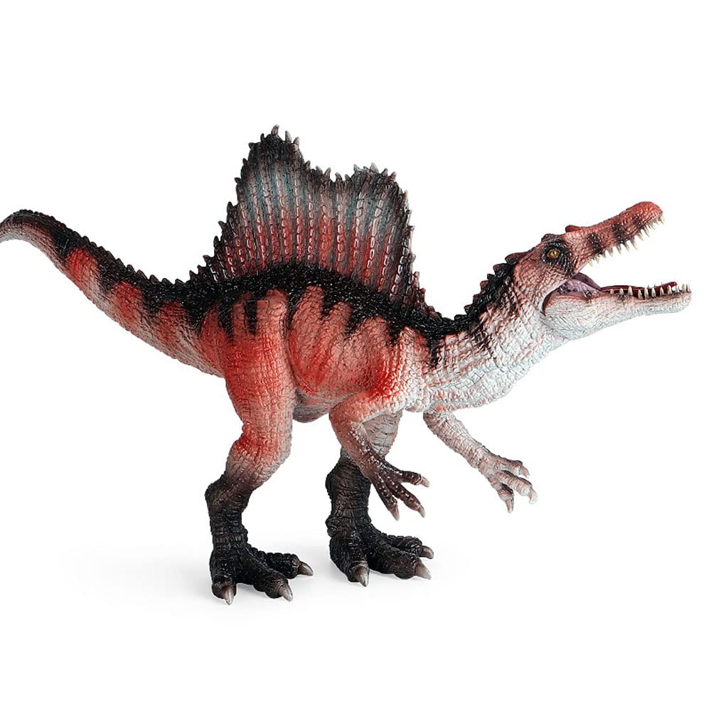 DJLAV Spinosaurus Dinosaur Model Toy - Realistic Wild Animal Figure for Kids Early Learning & Cognitive Development - Perfect for Home Decor, Holiday Party Favors & Educational Playtime