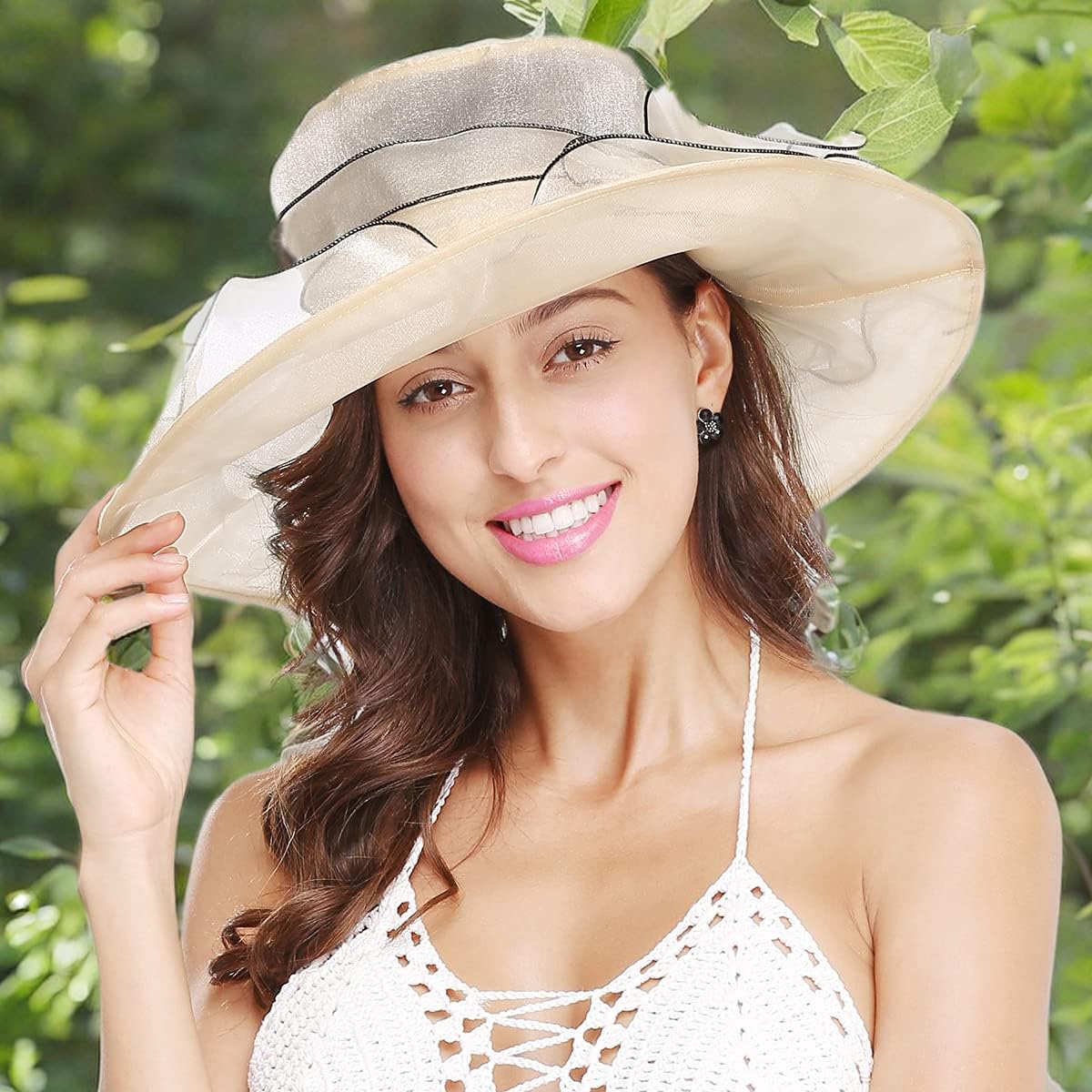 Seven Wolves Women's UV Protection Sun Hat - Wide Brim Packable Summer Hat for Beach & Travel