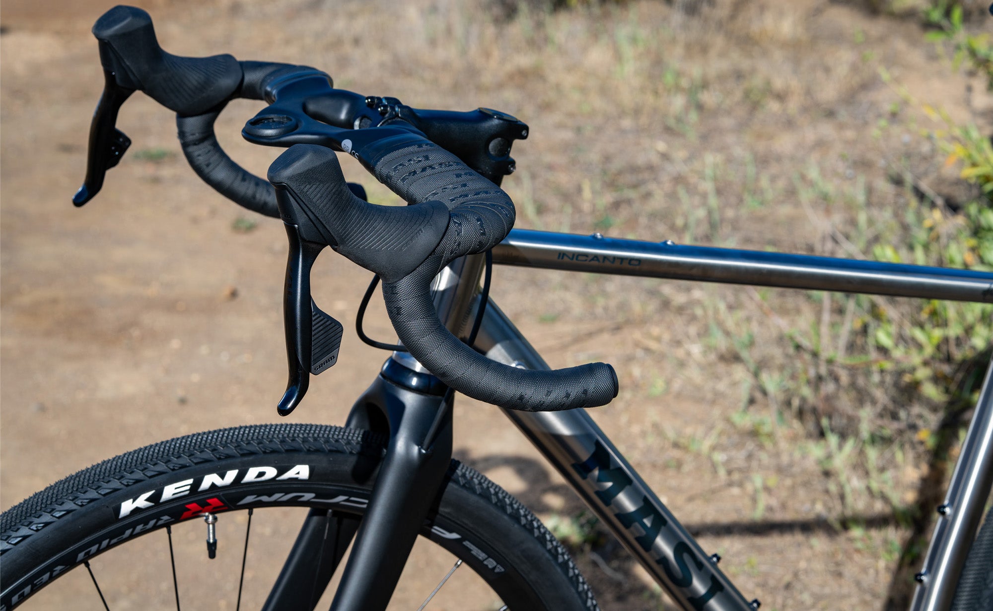 Masi Incanto Rival AXS Titanium Gravel Bike - Lightweight & Durable Off-Road Bicycle for Adventure Riding & Trail Exploration