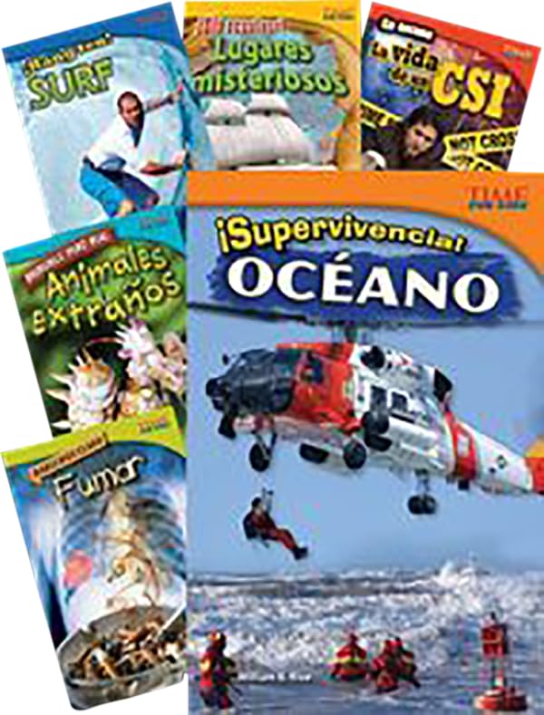 TIME for Kids Spanish Informational Text Readers Set 2 - Grade 4 Educational Book Collection (10 Books) | Classroom Learning & Homeschooling Resources