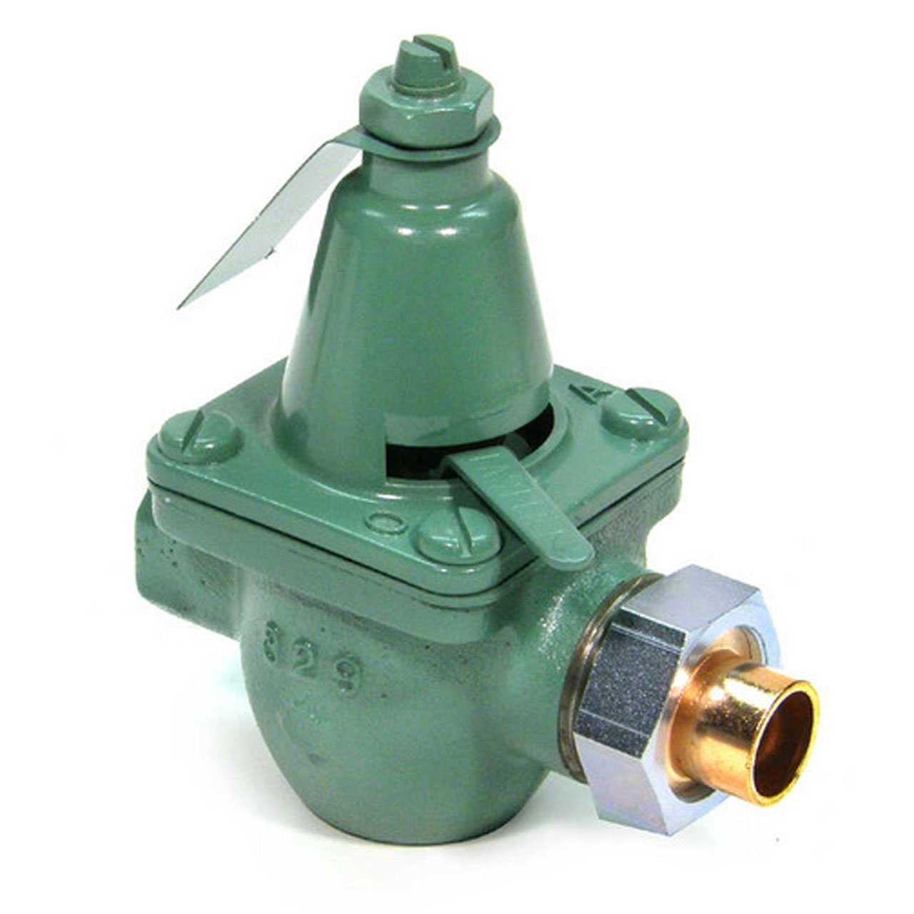 1/2-Inch Cast Iron Taco 329-3 Sweat Union x FPT Pressure Reducing Valve for Water Supply & Plumbing Systems