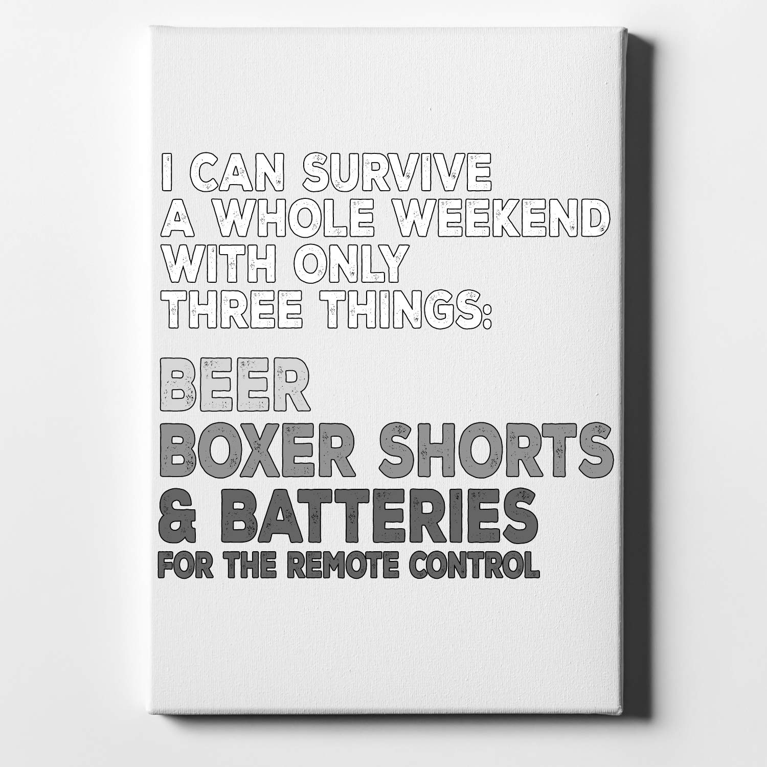 DistinctInk Beer-Themed Canvas Wall Art - 8