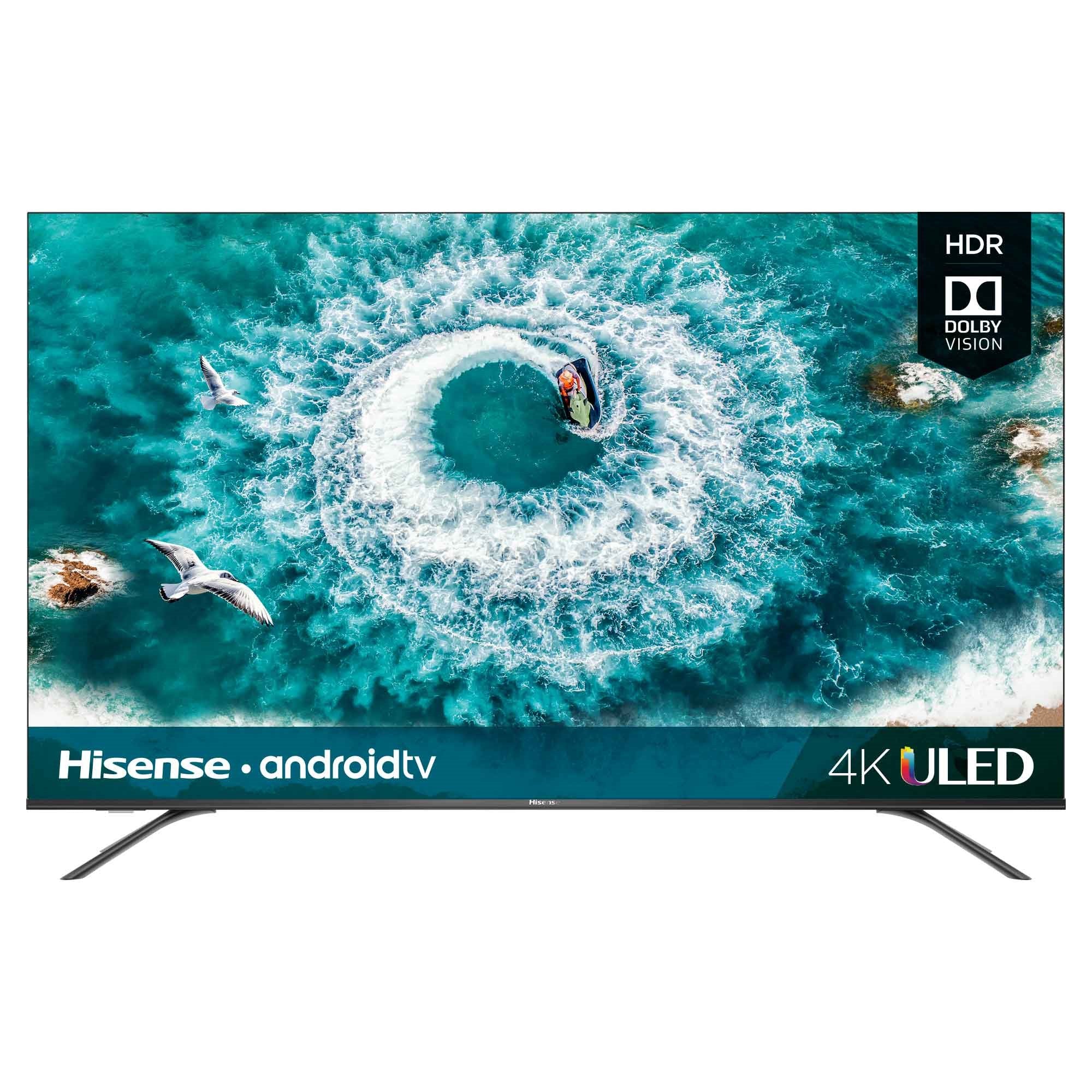 Hisense 65H8F 65-Inch 4K UHD Smart LED TV with Android OS - Streaming, Gaming & Home Theater Entertainment
