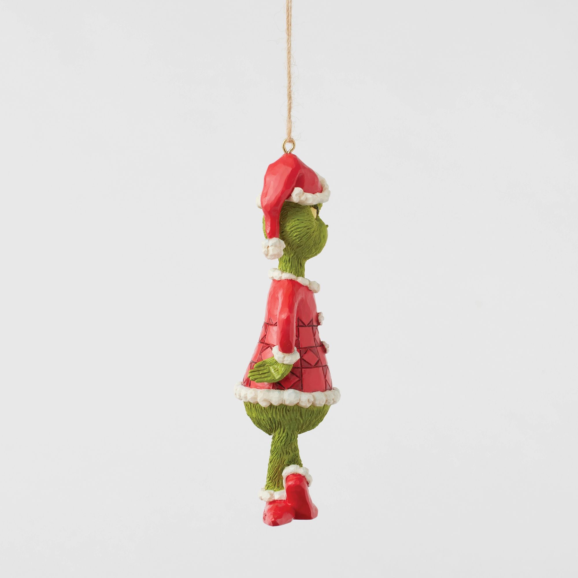 Grinch Christmas Ornament with Hands on Hips - Festive Holiday Decor for Tree, Mantel & Gift Giving