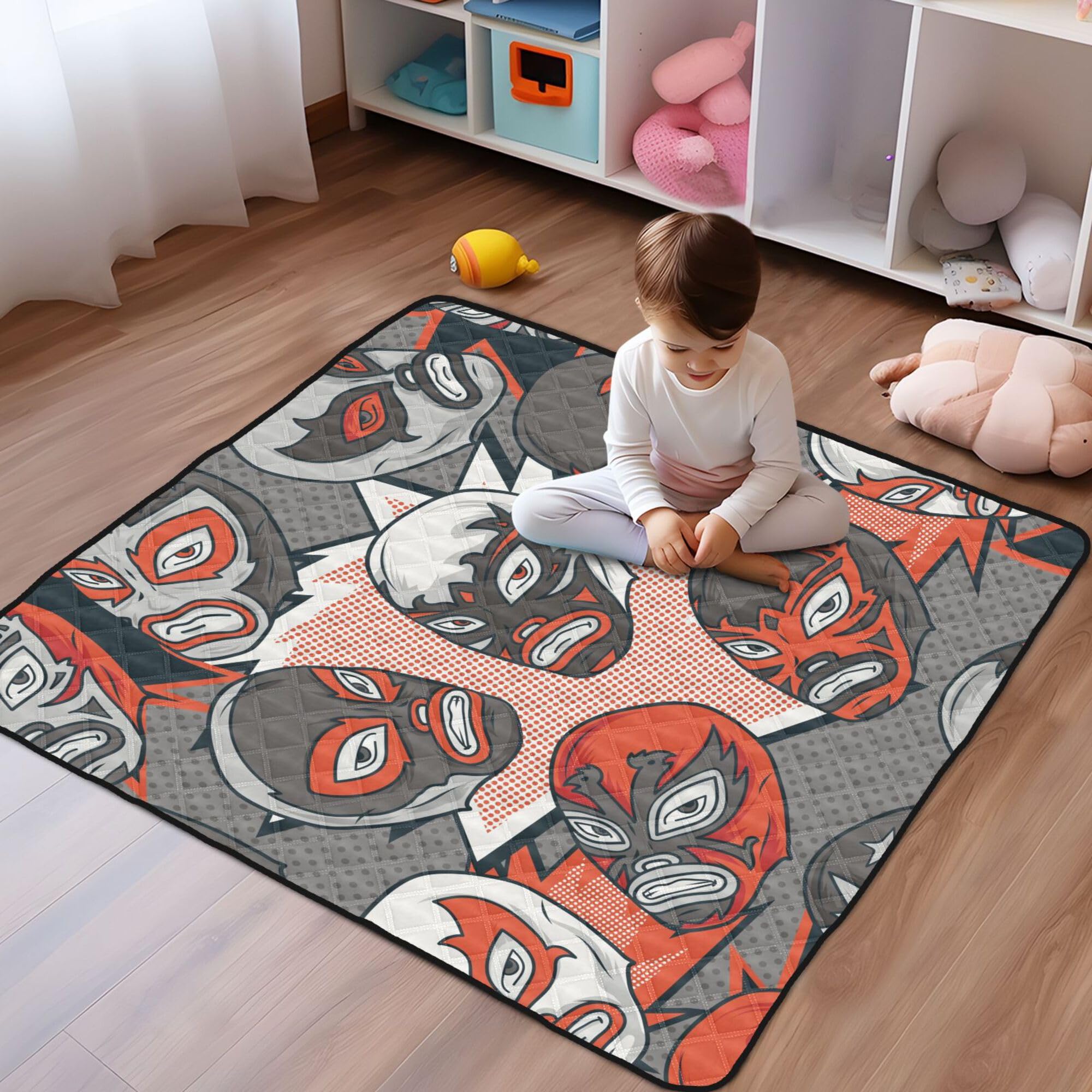 Non-Slip Baby Playmat 50x50