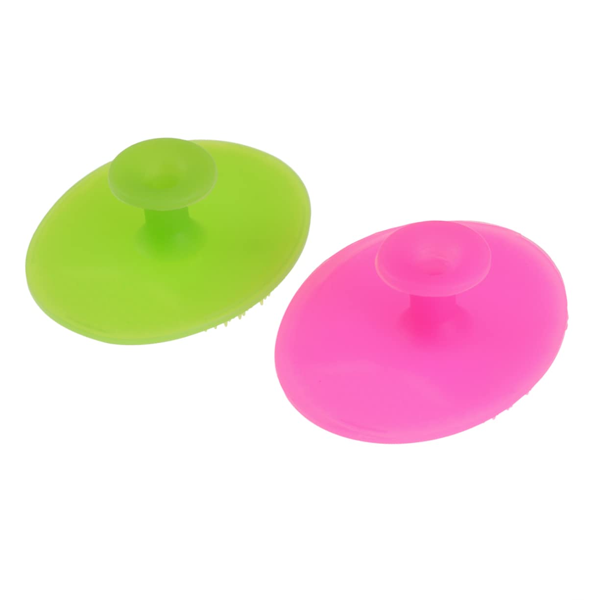Healeved 2 Pack Silicone Face Cleansing Brush - Gentle Exfoliating Body Scrubber for Makeup Removal, Blackhead & Facial Massage - Soft Skin Care Tool for Women & Baby - Perfect for Daily Cleansing Routine & Spa Day
