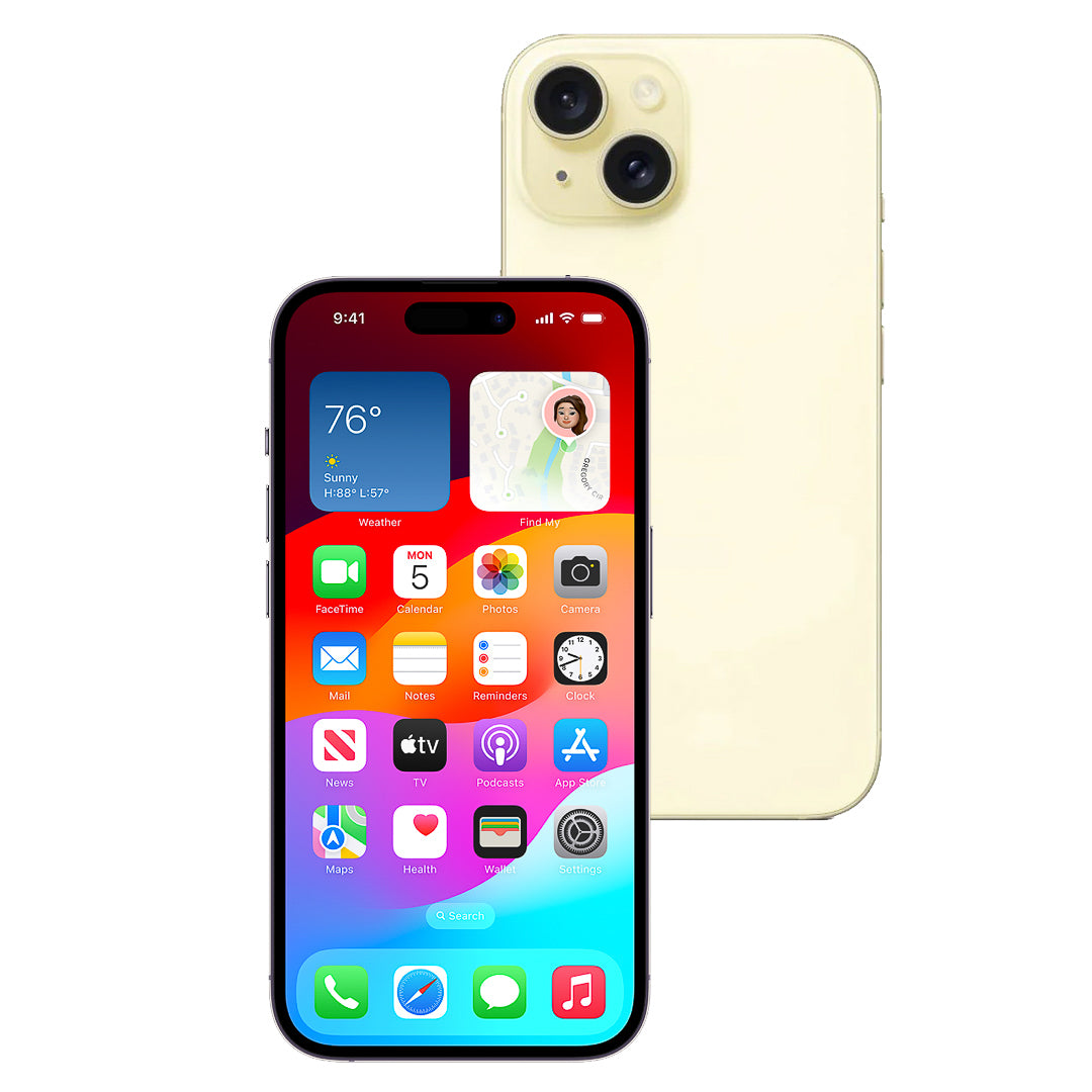 iPhone 15 128GB Unlocked Smartphone - Latest Apple iOS Mobile Phone with Super Retina XDR Display, A16 Bionic Chip & Advanced Dual Camera System - Perfect for Streaming, Gaming & Photography