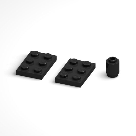Harry Potter Series Brick Plates Pack - Perfect for LEGO Building, DIY Projects, and Collectible Displays