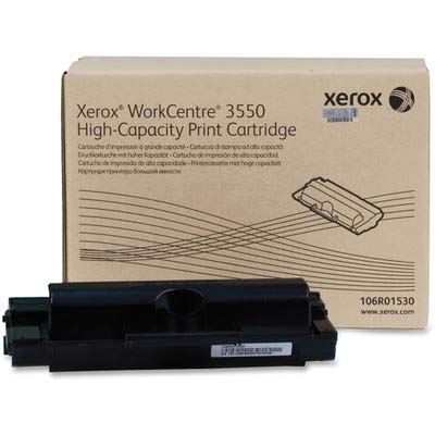 Xerox 106R01530 High-Capacity Black Toner Cartridge - 11,000 Page Yield | Compatible with Xerox Copiers & Laser Printers | Ideal for Office Printing & High-Volume Document Reproduction
