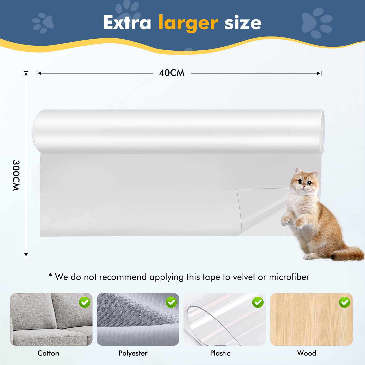 Cat Scratch Furniture Protector - 15.7