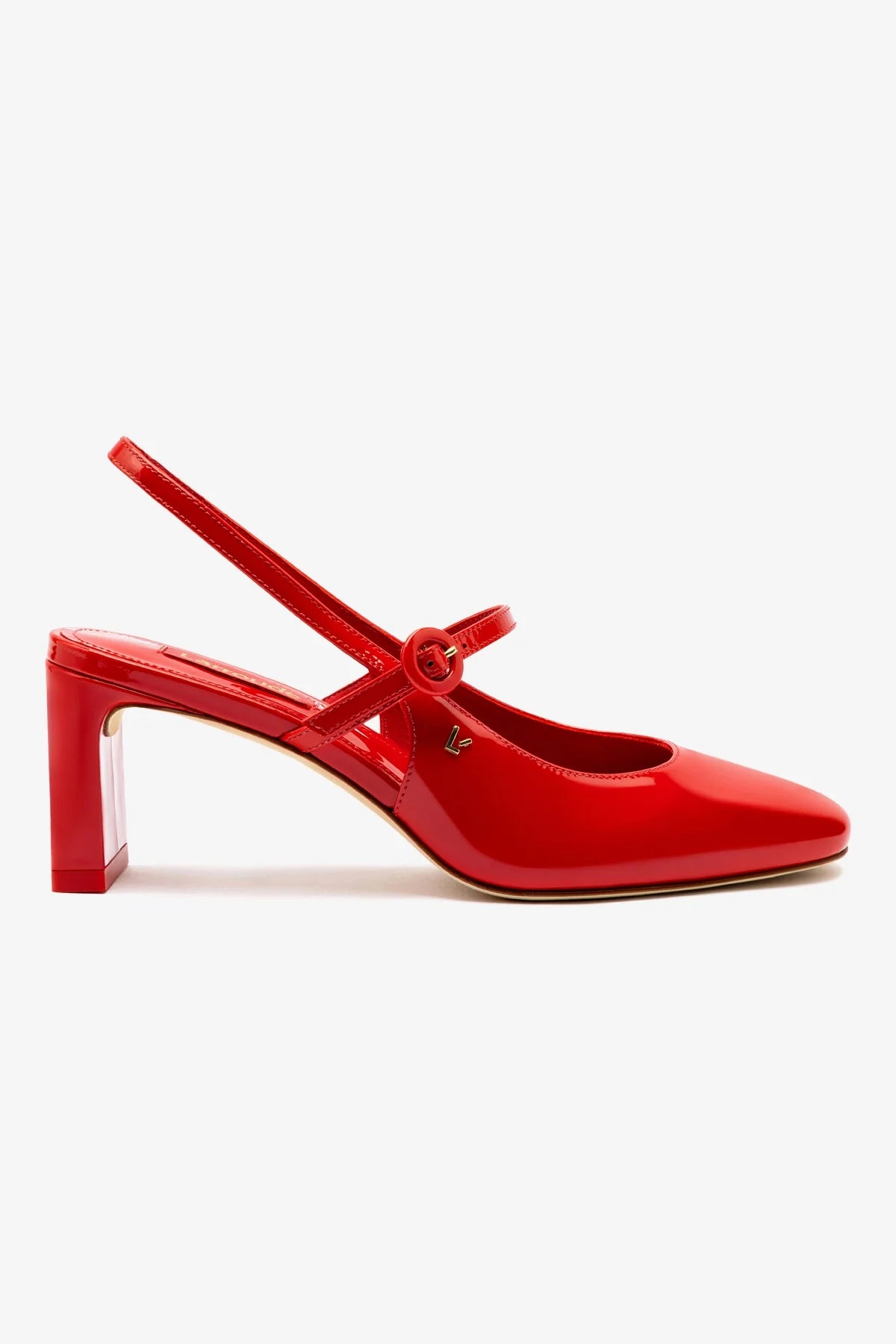 Georgina Women's High Heel Pumps - Scarlet Red Patent Leather Dress Shoes for Women - Perfect for Parties, Weddings & Formal Events
