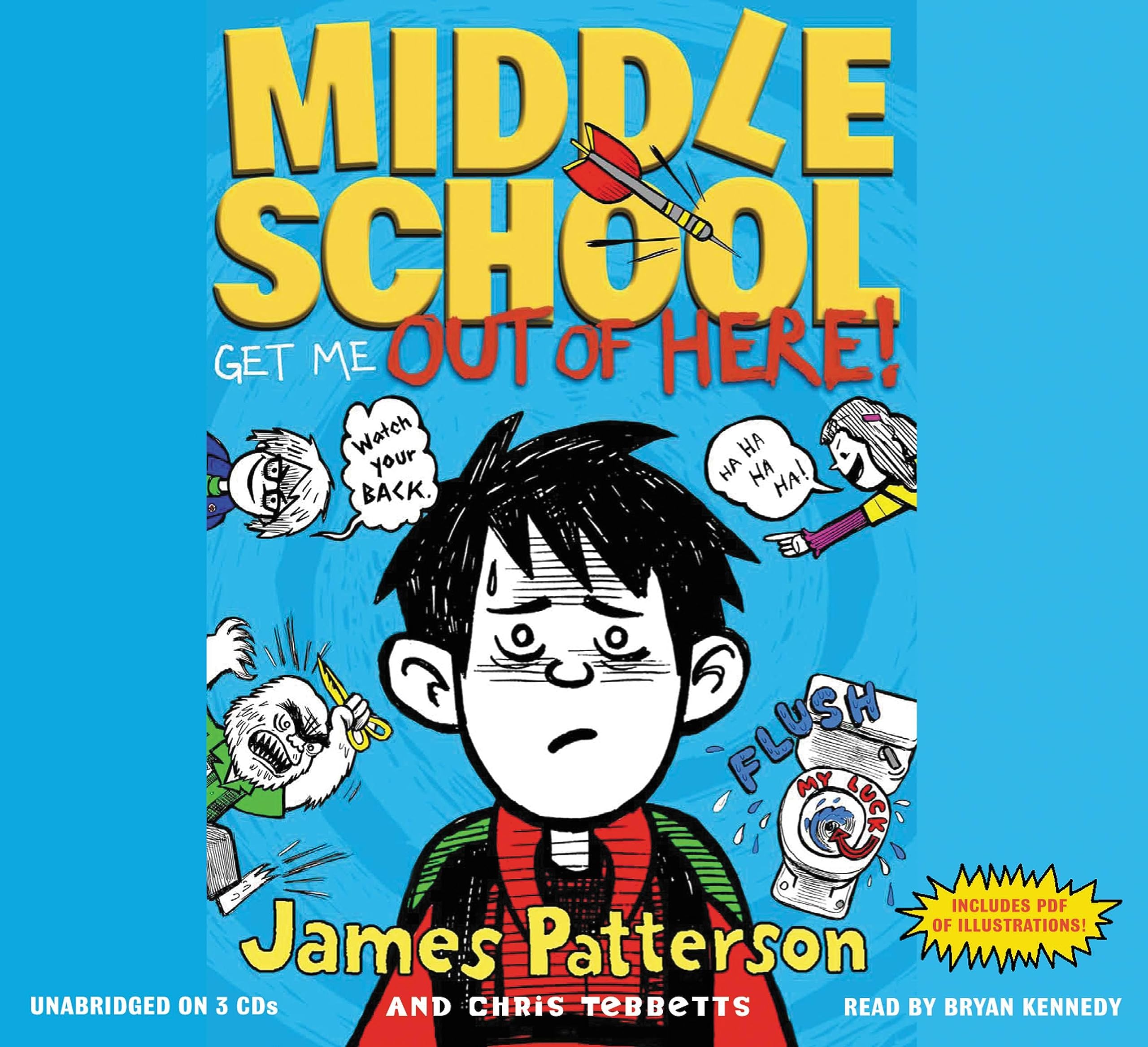 Middle School: Get Me Out of Here! (Middle School Series Book 2) - Fun Fiction for Teens, Perfect for School Reading & Summer Vacation