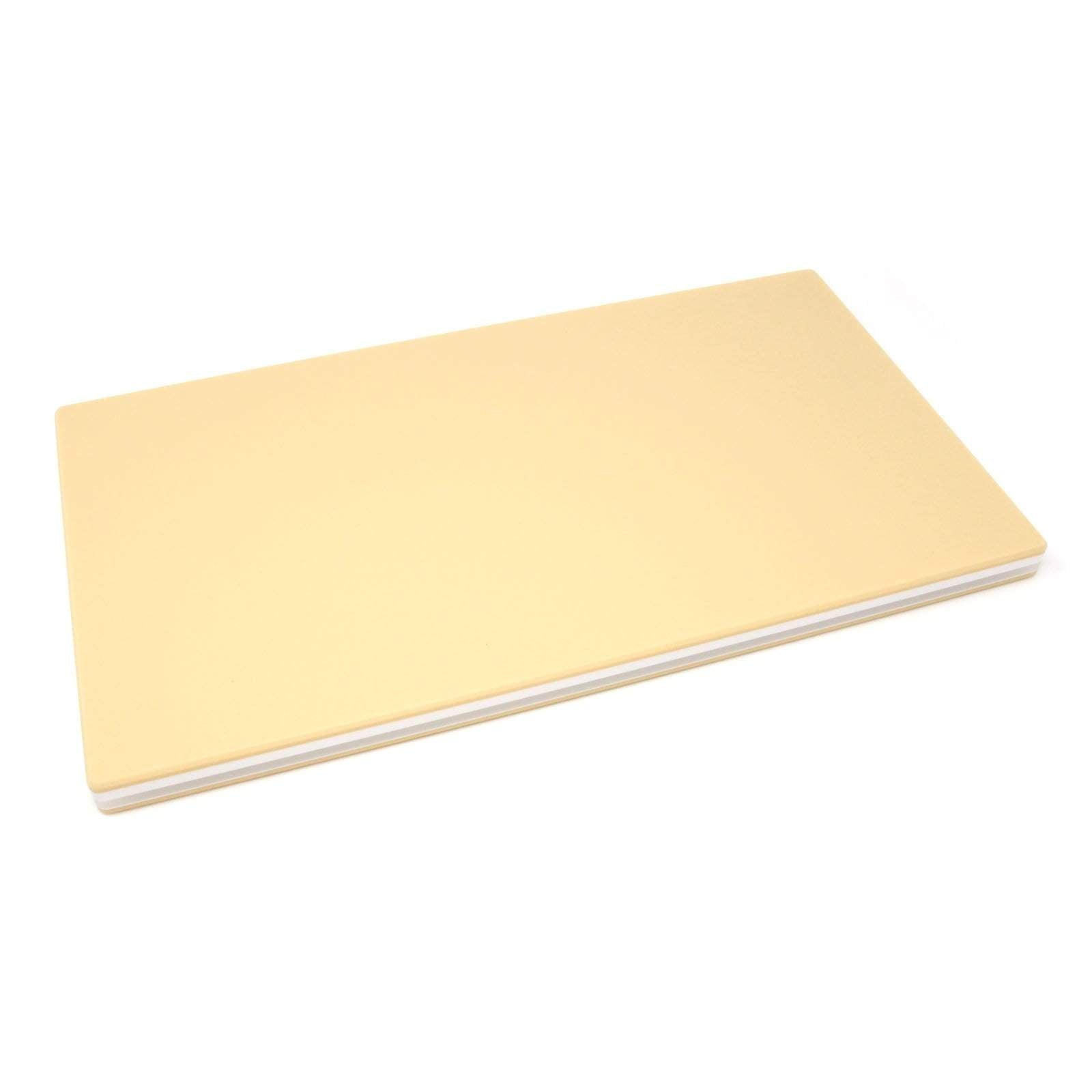 Premium Hasegawa Wood Core Soft Rubber Cutting Board - Non-Slip, Knife-Friendly Kitchen Essential for Chopping, Slicing & Food Prep